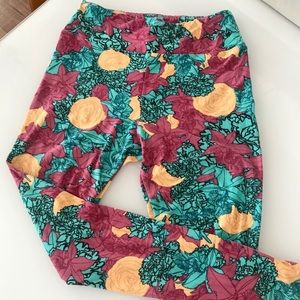 Floral leggings